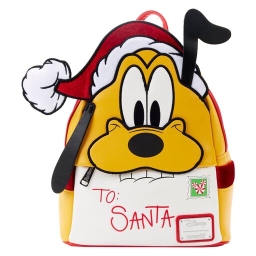 Buy Exclusive - Pluto Santa Letter Mini Backpack at Loungefly.